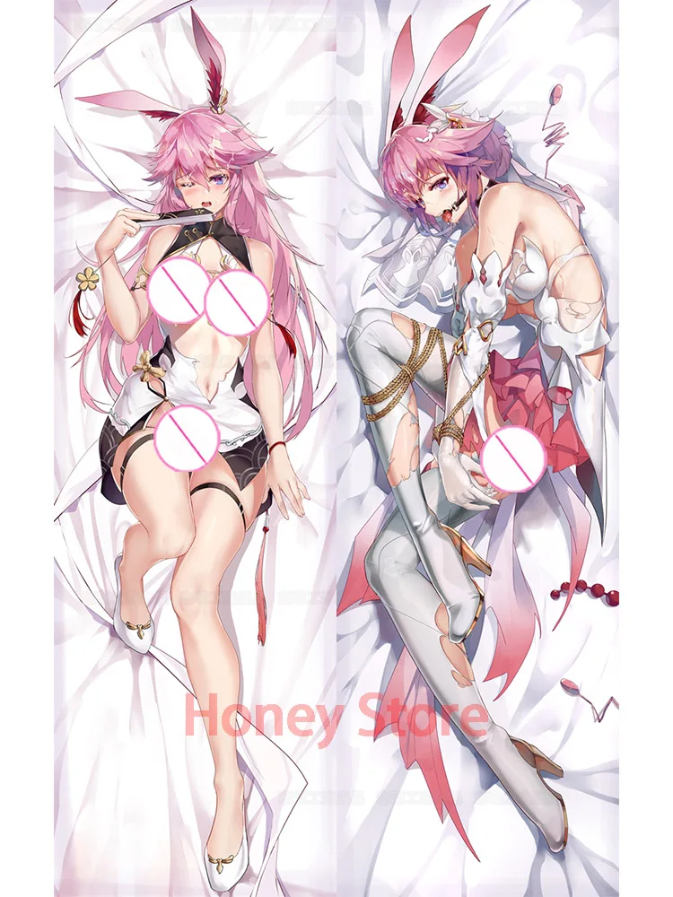 

Dakimakura anime дакимакура Подушка Dakimakura Аниме Yaezakura (Honkai Impact 3) с двусторонним принтом в натуральную величину, наволочка для взрослых