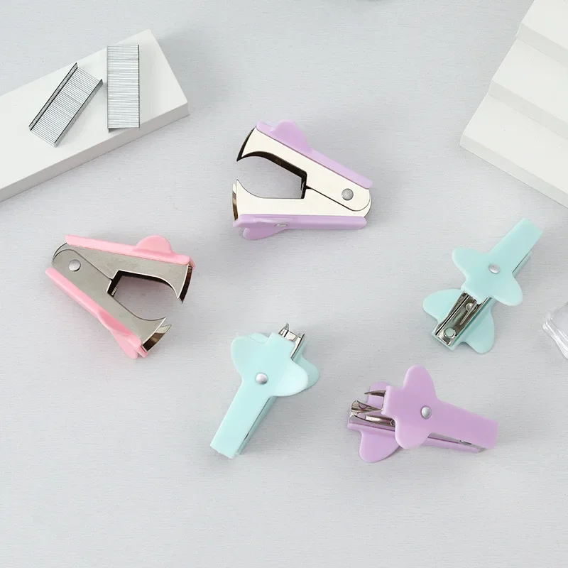 

Student Mini Staple Remover Staples Stapler Removal Nail Out Extractor Puller Kids Cute Stationery Office Binding Supplies