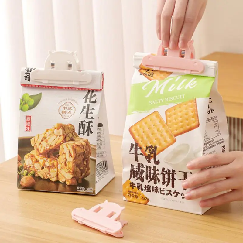 

Food Bag Sealing Clip Snack Fresh-Keeping Clip Moisture-proof Bag Sealing Clip Snack Clip Food Kitchen Plastic Food Bag Clip