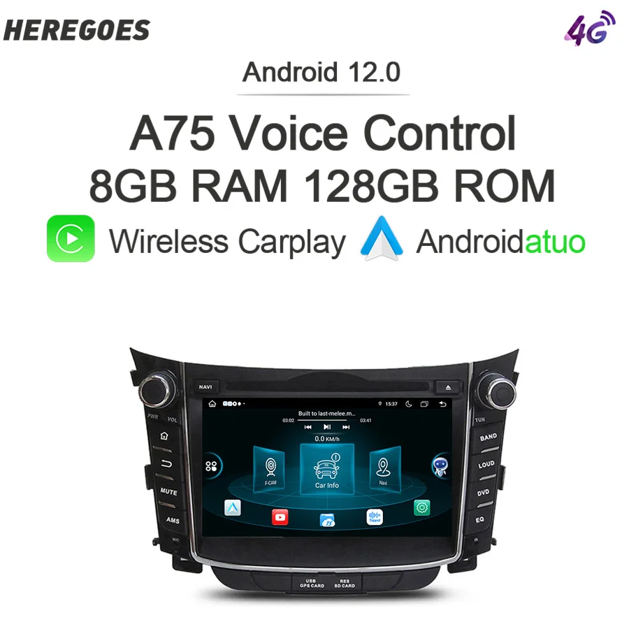 Carplay 8G+128GB Android 12 Car DVD Player For Hyundai I30 Elantra GT 2012 2013 2014 2015 2016 Auto GPS Radio Stereo Bluetooth
Carplay 8G+128GB Android 12 Car DVD Player For Hyundai I30 Elantra GT 2012 2013 2014 2015 2016 Auto GPS Radio Stereo Bluetooth