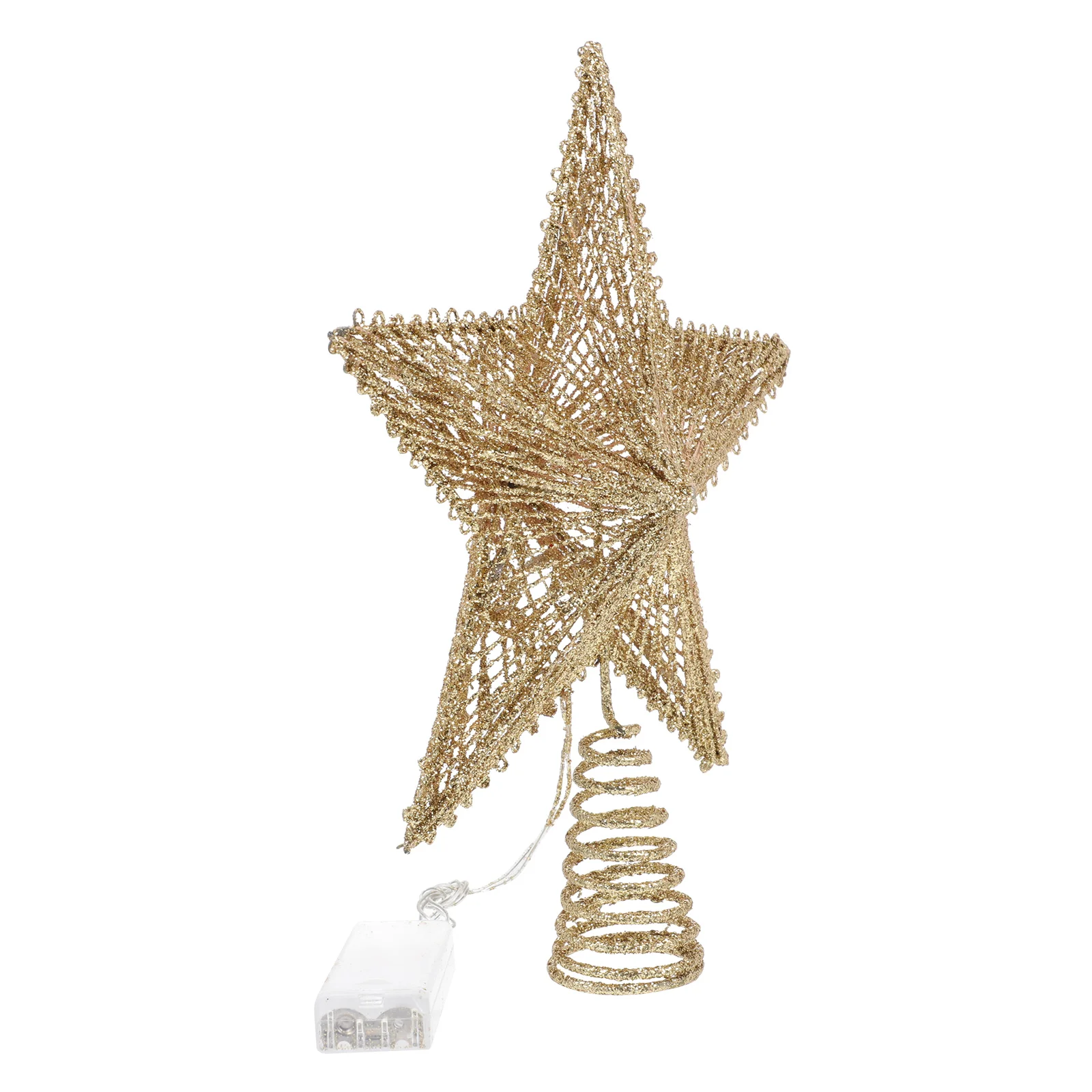 Glowing Tree Top Star Rattan Decor Luminous Topper Five-pointed Light Lamp Pentagram Copper Wire Decorative
Glowing Tree Top Star Rattan Decor Luminous Topper Five-pointed Light Lamp Pentagram Copper Wire Decorative