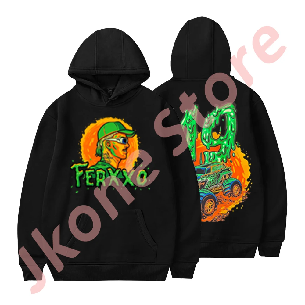 

Толстовки Ferxxo 19 с изображением альбома Merch, толстовки Feid Ferxxocalipsis Tour, женские и мужские модные повседневные пуловеры