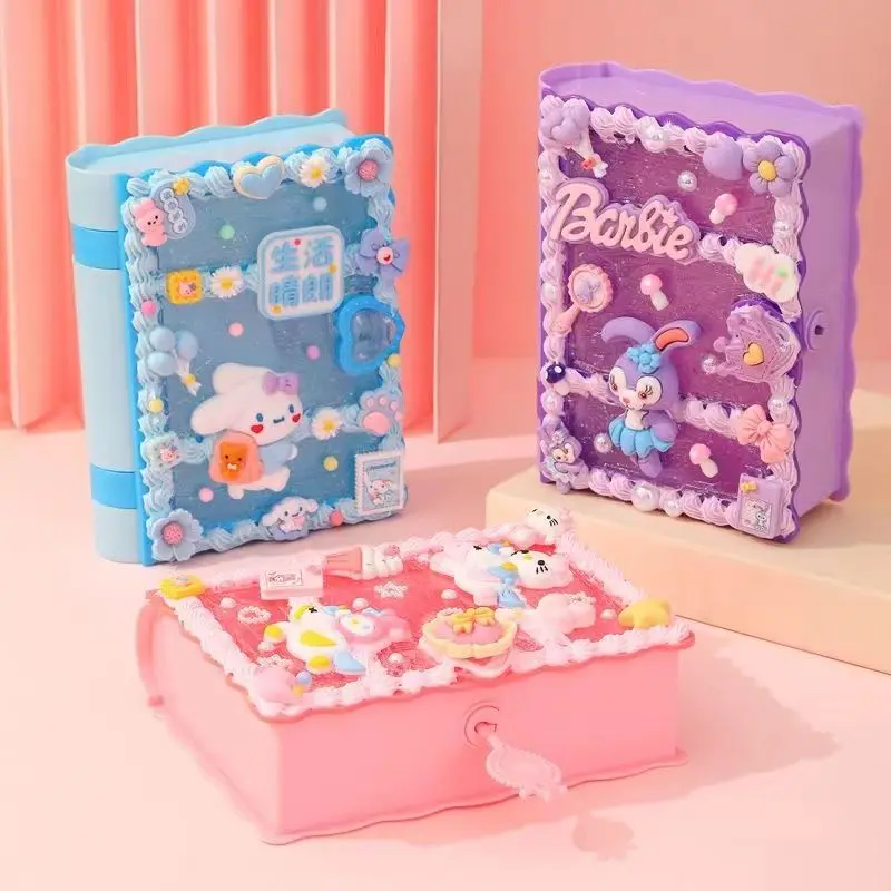 Sanrio Kawaii Anime Kuromi Children Magic Book Box Cute Cartoon Cinnamoroll Diy Creative Storage Case Lovely Toys for Kids
Sanrio Kawaii Anime Kuromi Children Magic Book Box Cute Cartoon Cinnamoroll Diy Creative Storage Case Lovely Toys for Kids