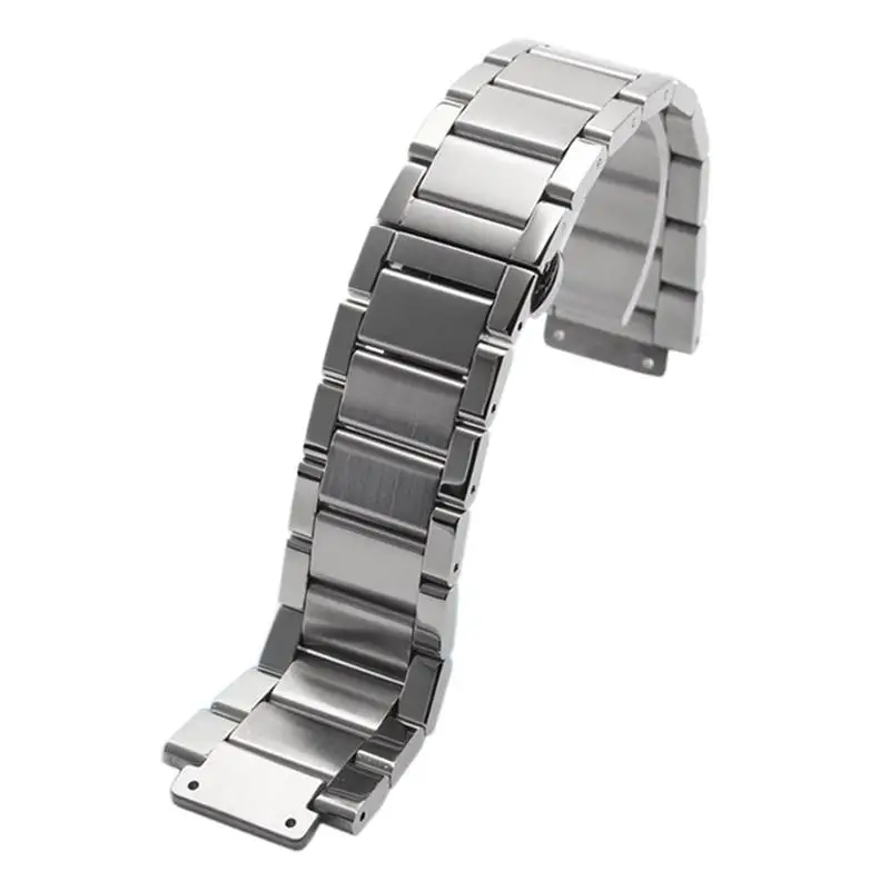 

PCAVO 27*19mm Stainless Steel Strap Silver For Hublot Watch Belt Bracelet Big Bang Classic Fusion Series Men Women Watchbands
