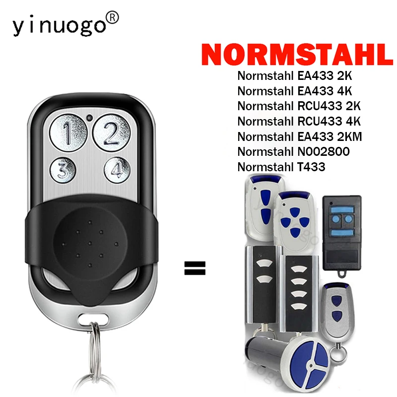 Совместимый NORMSTAHL RCU433 2K 4K 4K 2K EA433 2 км N002800 T433 пульт дистанционного управления устройством открывания гаражных ворот 433,92 МГц беспроводной передатчик
Совместимый NORMSTAHL RCU433 2K 4K 4K 2K EA433 2 км N002800 T433 пульт дистанционного управления устройством открывания гаражных ворот 433,92 МГц беспроводной передатчик