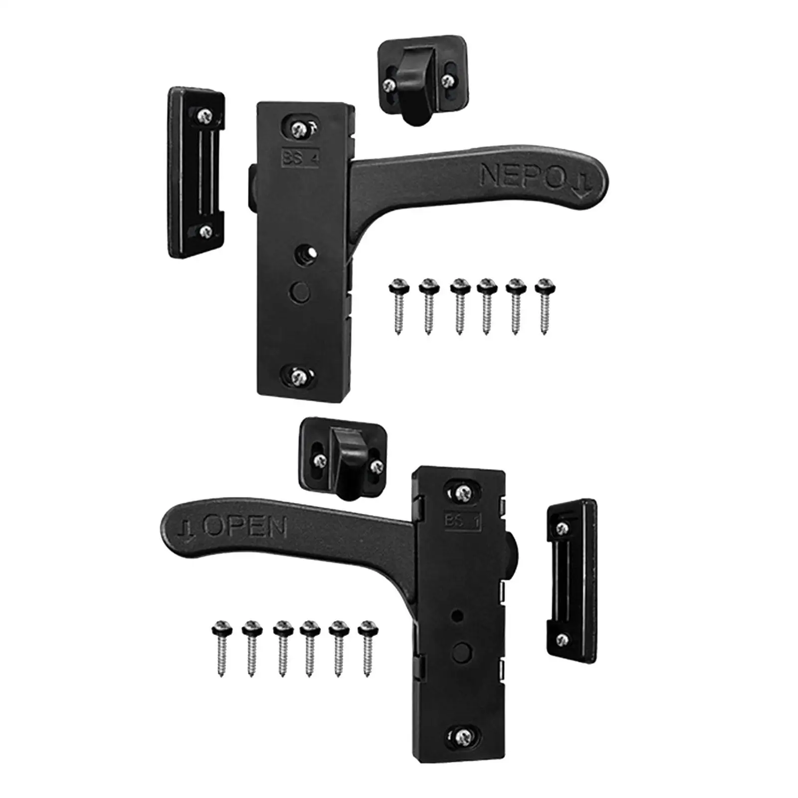 Metal RV Screen Door Latch, High Performance, Durable with Screws for Motorhome RV Motor Home Cargo Trailer Travel Trailer
Metal RV Screen Door Latch, High Performance, Durable with Screws for Motorhome RV Motor Home Cargo Trailer Travel Trailer