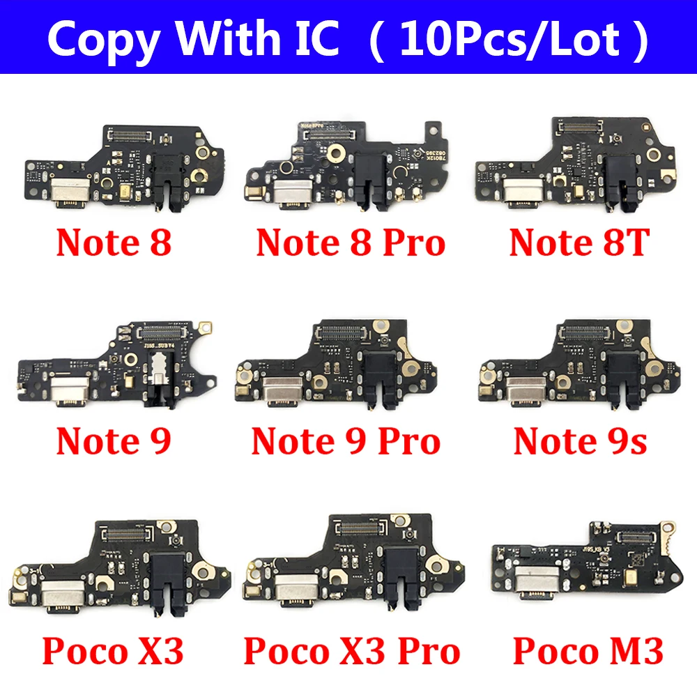 10 шт., usb-порт для зарядки, док-станция, плата для зарядки, гибкий кабель для Xiaomi Poco X3 Pro M3 Redmi Note 7 8 8T 9S 9 10 10s Pro 9C 9A
10 шт., usb-порт для зарядки, док-станция, плата для зарядки, гибкий кабель для Xiaomi Poco X3 Pro M3 Redmi Note 7 8 8T 9S 9 10 10s Pro 9C 9A