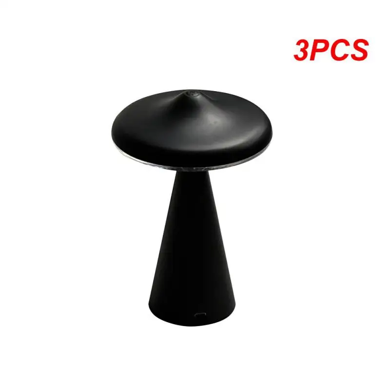 

3PCS UFO Night Light LED Desk Lamp USB Charging Dimmable Reading Light Children Room Bedside Bedroom Decoration Touch Table