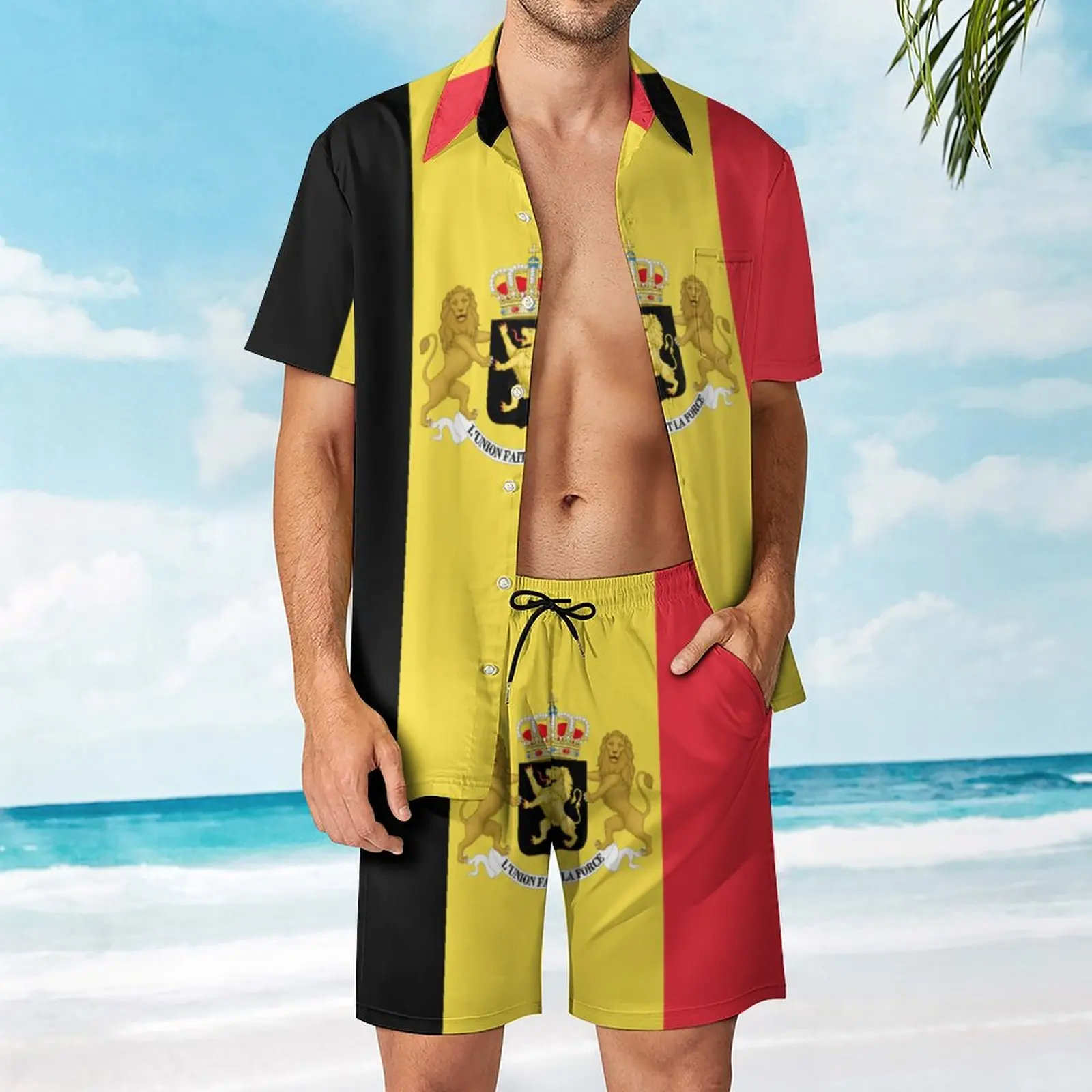 Royal Ensign of Belgium (1858) Men's Beach Suit Premium 2 Pieces Coordinates Vintage Swimming Eur Size
Royal Ensign of Belgium (1858) Men's Beach Suit Premium 2 Pieces Coordinates Vintage Swimming Eur Size