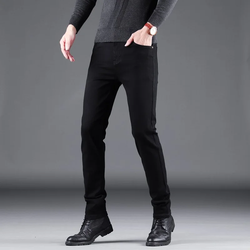 Men's Spring Autumn Solid Zipper Button Pockets Epaulet Printing Casual Jeans Trousers Fashion England Style Office Lady Pants
Men's Spring Autumn Solid Zipper Button Pockets Epaulet Printing Casual Jeans Trousers Fashion England Style Office Lady Pants