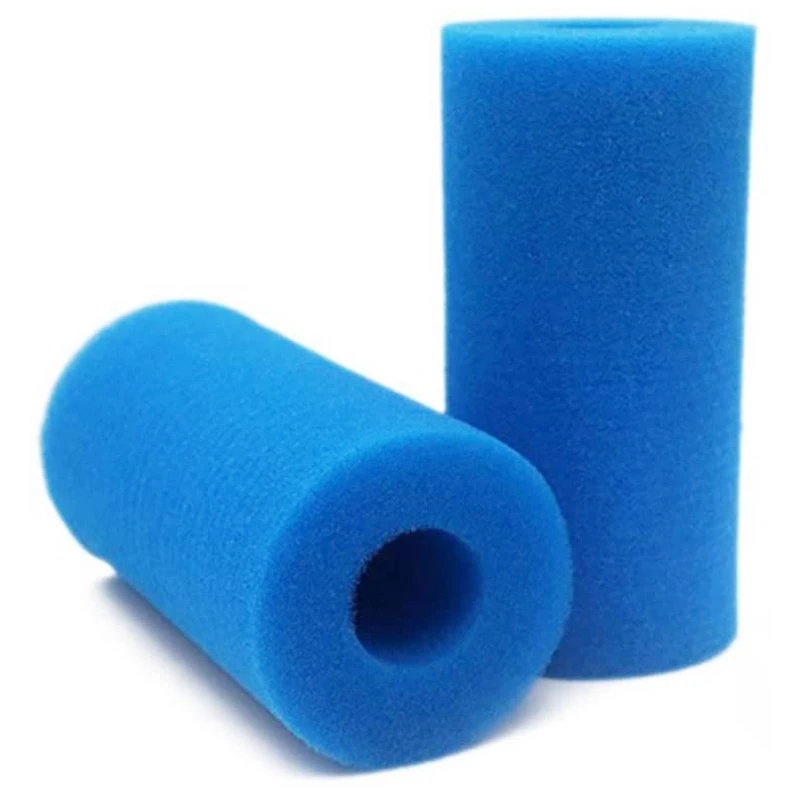 

2PCS Foam Filter Sponge for Intex Type a Reusable Washable Swimming Pool Aquarium Filter Accessories