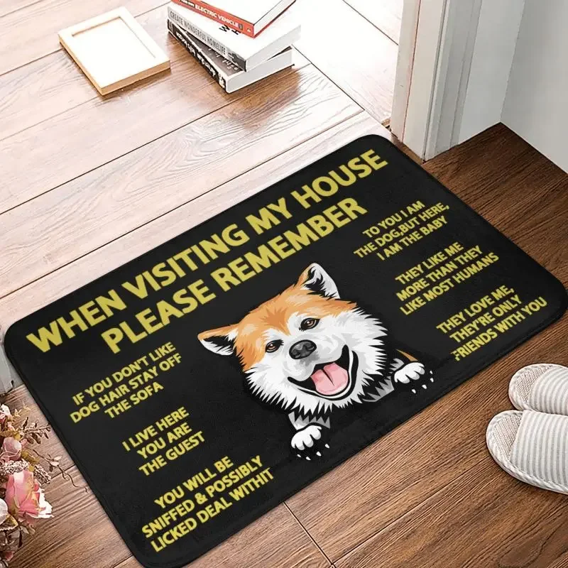 Дверной коврик Peeking Dog Akita, противоскользящий ковер для сада, гаражной двери
Дверной коврик Peeking Dog Akita, противоскользящий ковер для сада, гаражной двери