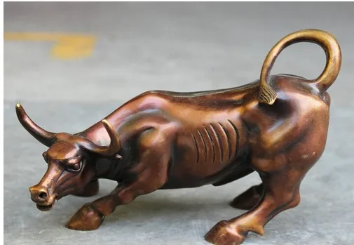Chinese Pure Bronze Year Zodiac FengShui Bull Ox Statue Animal Figurine 
Chinese Pure Bronze Year Zodiac FengShui Bull Ox Statue Animal Figurine