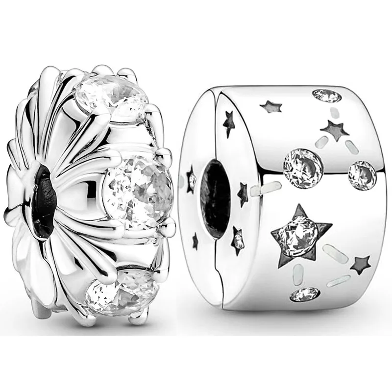 DIY Charm Long Pronged Sparkling Stars & Galaxy With Crystal Clip 925 Sterling Silver Beads Fit Fashion Bracelet Bangle Jewelry
DIY Charm Long Pronged Sparkling Stars & Galaxy With Crystal Clip 925 Sterling Silver Beads Fit Fashion Bracelet Bangle Jewelry