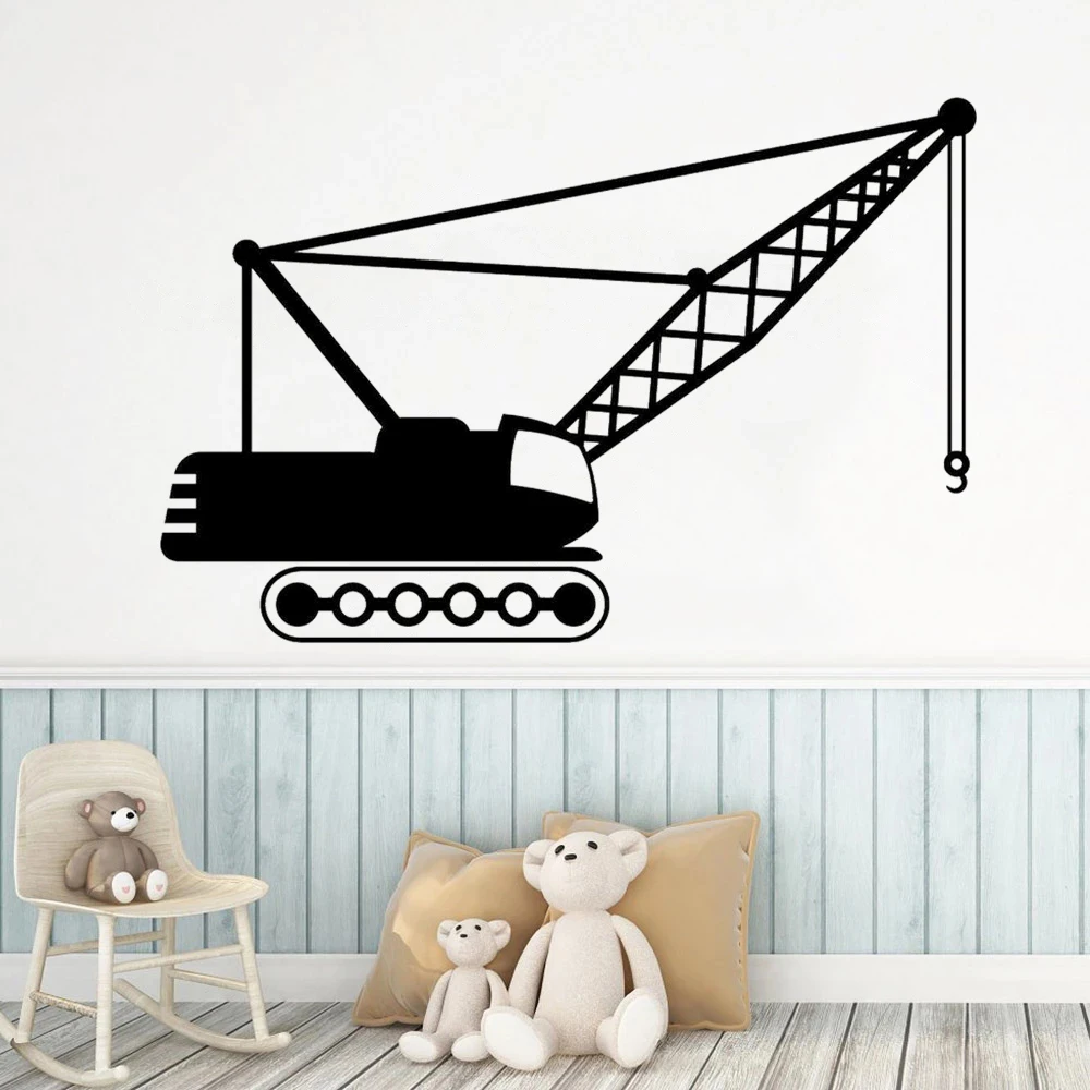 Crane Construction Wall Stickers Vinyl Decals Teen Room Home Decoration Accessories For Bedroom Living Room Modern Decor DW14307
Crane Construction Wall Stickers Vinyl Decals Teen Room Home Decoration Accessories For Bedroom Living Room Modern Decor DW14307