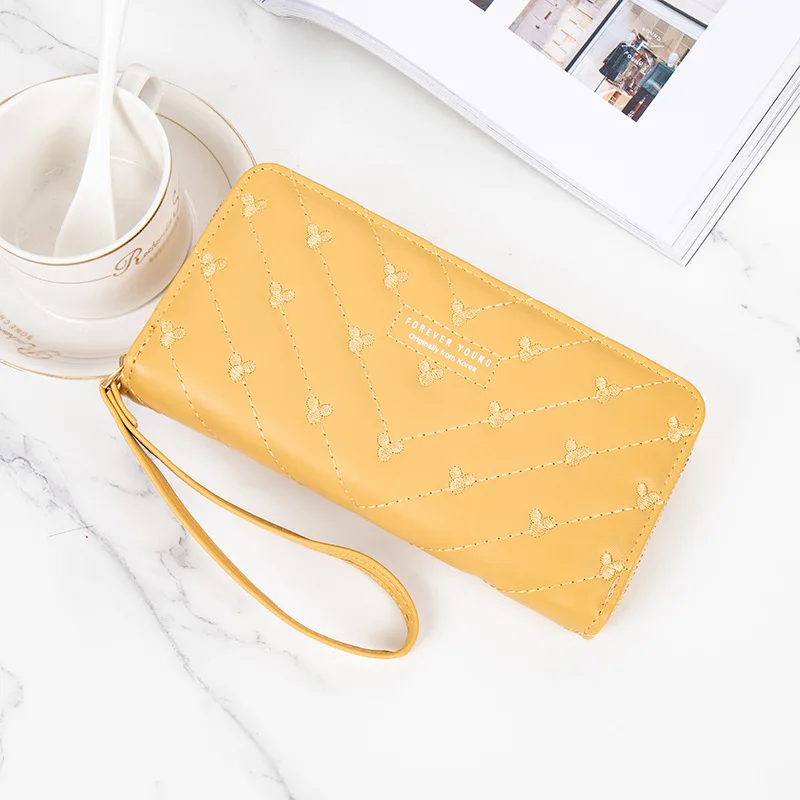 KVNIO Korean Style Of The New Women's Long Wallet Zipper Multi-card Slot Student Purse Six Color Clutch Bag Female Free Shipping
KVNIO Korean Style Of The New Women's Long Wallet Zipper Multi-card Slot Student Purse Six Color Clutch Bag Female Free Shipping