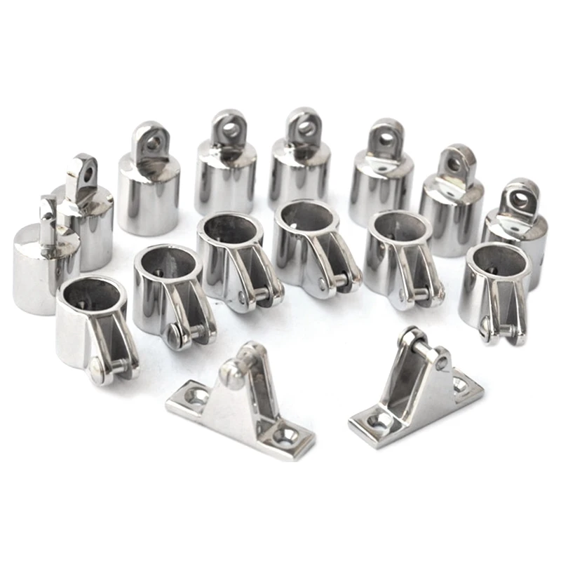 

Boat Accessories Marine 316 Stainless Steel 4-Bow Bimini Top Boat Stainless Steel Fittings Marine Hardware Set Yacht Accessories