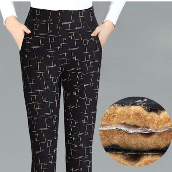 2023 Women Winter New Middle-aged Loose Pants Female Thick Warm Velvet Casual Pants Ladies High Waist Print Trousers T589
2023 Women Winter New Middle-aged Loose Pants Female Thick Warm Velvet Casual Pants Ladies High Waist Print Trousers T589