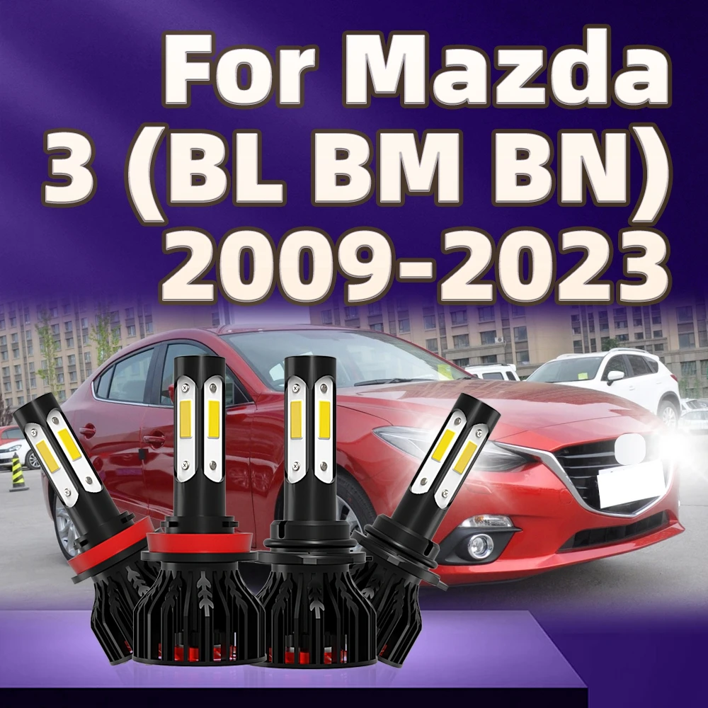 32000lm Led Car Headlight HB3 H11 Auto Light 6000K White For Mazda 3 BL BM BN 2009 2010 2011 2012 2013 2014 2015 2016 2017-2023
32000lm Led Car Headlight HB3 H11 Auto Light 6000K White For Mazda 3 BL BM BN 2009 2010 2011 2012 2013 2014 2015 2016 2017-2023