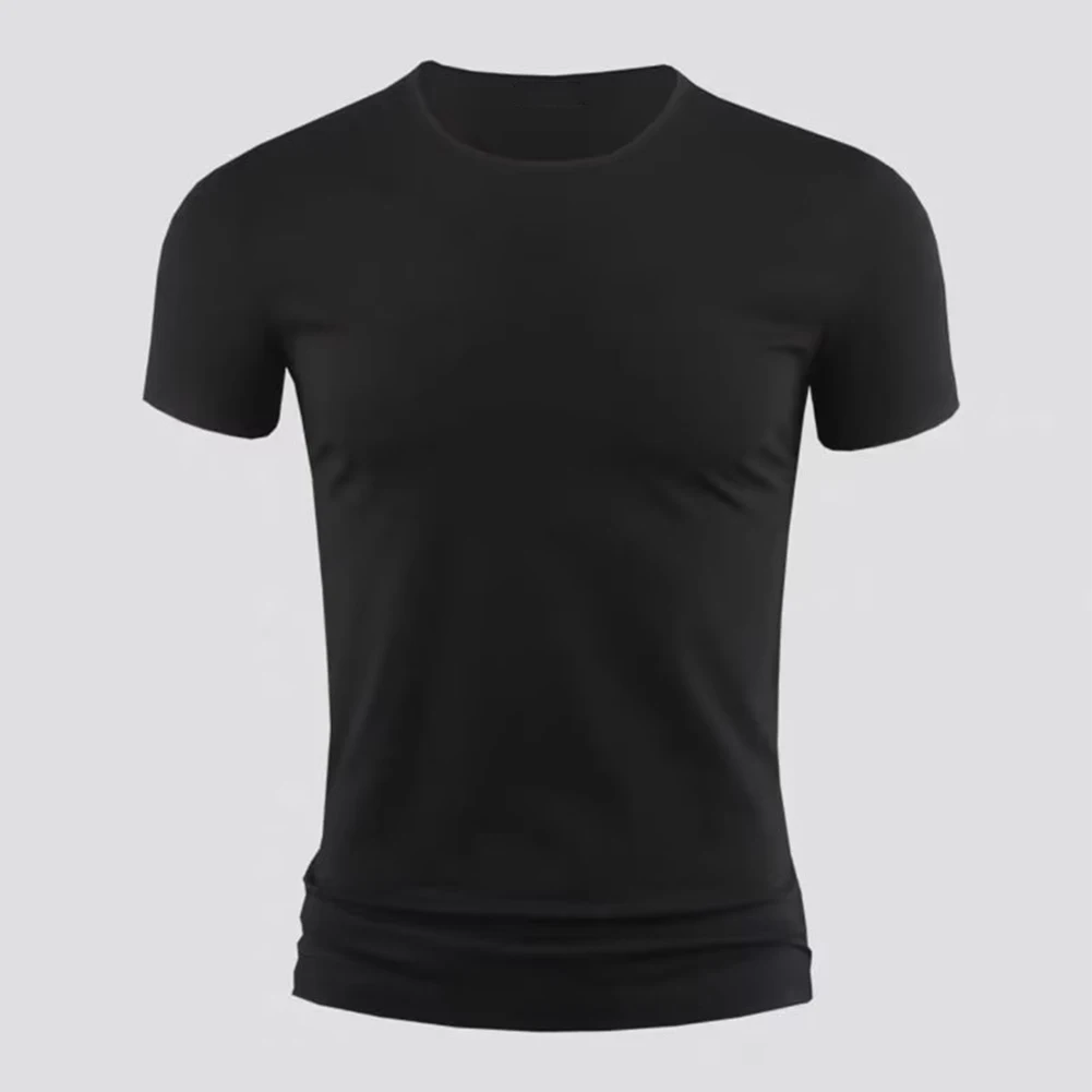 New Men's Short Sleeve T-Shirt Basic Plain Casual Gym Muscle Crew Neck T-Shirts Slim Fit Tops Tee Summer Man Clothing
New Men's Short Sleeve T-Shirt Basic Plain Casual Gym Muscle Crew Neck T-Shirts Slim Fit Tops Tee Summer Man Clothing