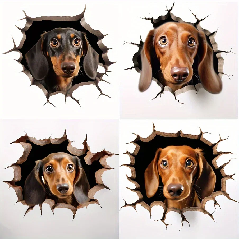 Car Sticker 4in1 Dachshund Dog Gifts Dachshund Decal Smalls For Men Funny Vinyls Car Acesssorie-For BMW Toyota Volkswagen Ford C
Car Sticker 4in1 Dachshund Dog Gifts Dachshund Decal Smalls For Men Funny Vinyls Car Acesssorie-For BMW Toyota Volkswagen Ford C