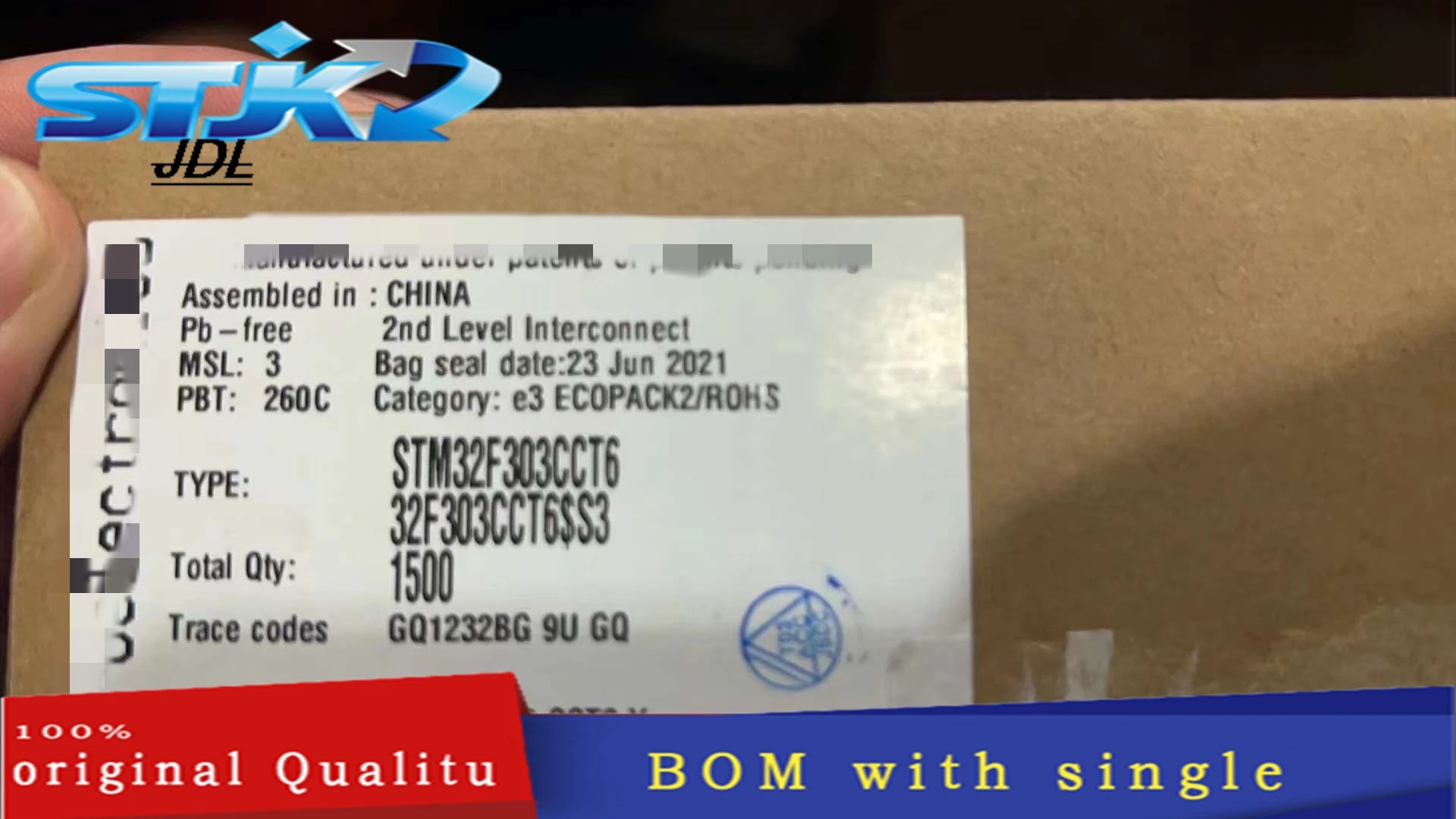 Интегральная схема STM32F303CCT6 LQFP48 DC2021 + Серия интерфейса, серия решения, новинка, оригинал, не только чип продаж и переработки, 1 шт.
Интегральная схема STM32F303CCT6 LQFP48 DC2021 + Серия интерфейса, серия решения, новинка, оригинал, не только чип продаж и переработки, 1 шт.