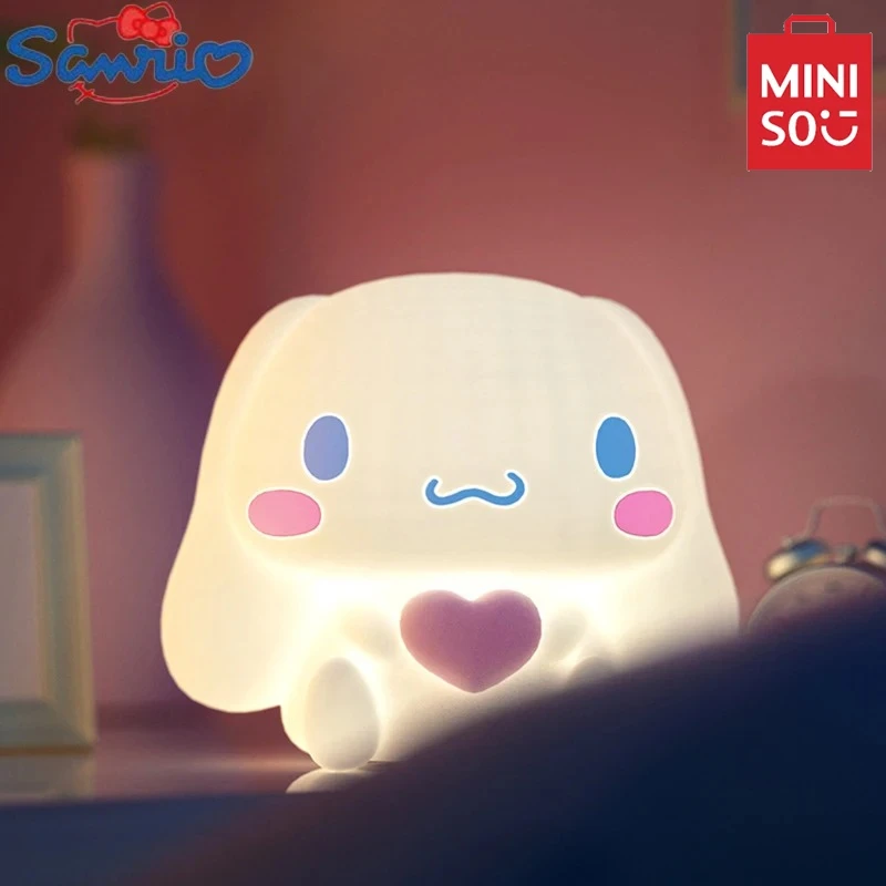 2024New Sanrio Cinnamoroll Night Light Dormitory Bedroom Silicone Sleep Eye Protection Soft Light Table Light Gifts for Children
2024New Sanrio Cinnamoroll Night Light Dormitory Bedroom Silicone Sleep Eye Protection Soft Light Table Light Gifts for Children