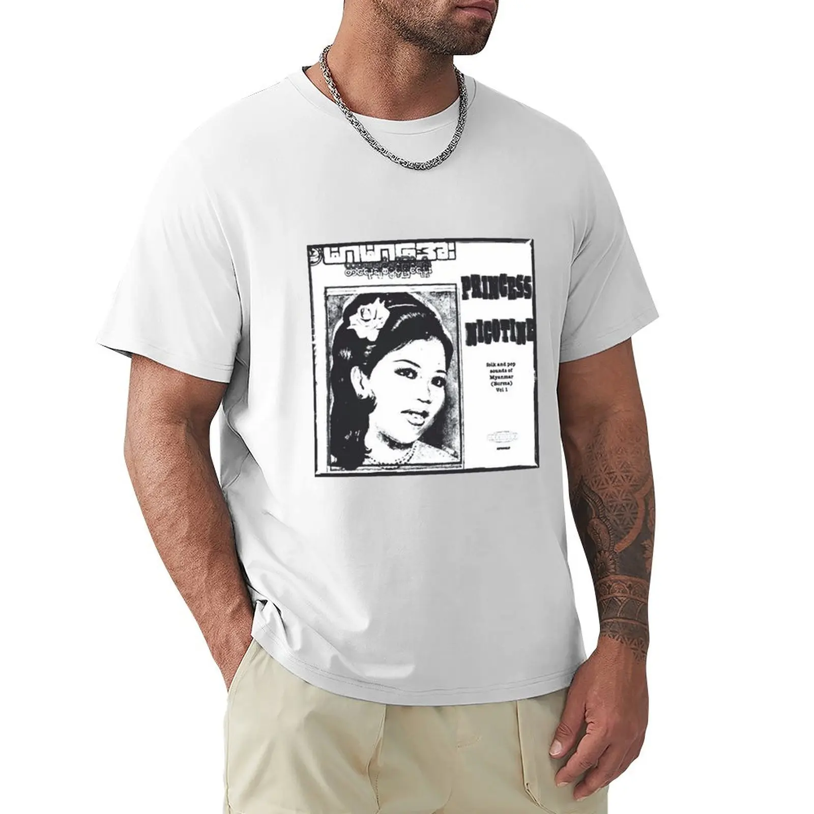 Princess Nicotine - Myanmar/Burma music T-shirt kawaii clothes shirts graphic tees sublime t shirt for men
Princess Nicotine - Myanmar/Burma music T-shirt kawaii clothes shirts graphic tees sublime t shirt for men