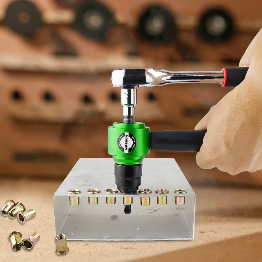Electric Rivet Gun Self-Lock Insert Nut Pull Riveting Tool Aluminum Alloy Replacement Parts Hand Wrench Accessories
Electric Rivet Gun Self-Lock Insert Nut Pull Riveting Tool Aluminum Alloy Replacement Parts Hand Wrench Accessories