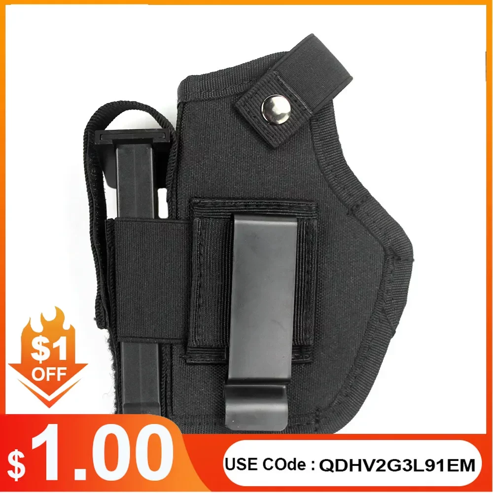 Universal Tactical Gun Holster Handguns Hidden Carry Holster Pistol Concealed Left/Right Gun Bag
Universal Tactical Gun Holster Handguns Hidden Carry Holster Pistol Concealed Left/Right Gun Bag