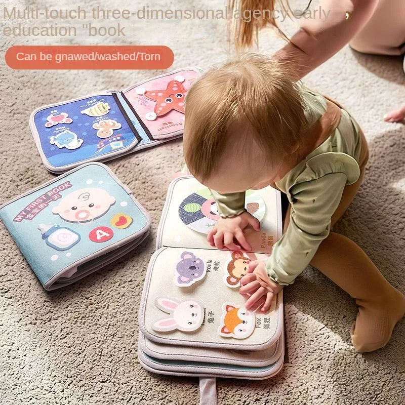 New Tear Can Bite 6 Months Baby Cognitive Puzzle Toy Cloth Book Early Teaching Baby Magic Sticker Hand Tear Early Teaching Gifts 
New Tear Can Bite 6 Months Baby Cognitive Puzzle Toy Cloth Book Early Teaching Baby Magic Sticker Hand Tear Early Teaching Gifts
