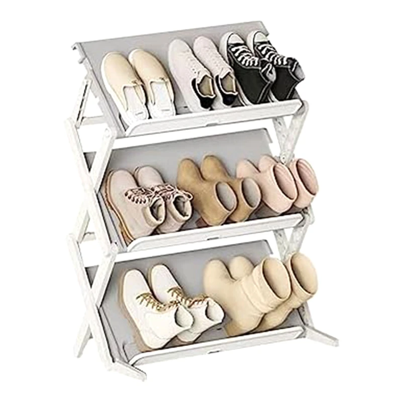Simple Household Multi-Layer Space-Saving Storage Folding Shoe Rack Multifunctional Storage Shoe Box Shoes Durable Easy To Use
Simple Household Multi-Layer Space-Saving Storage Folding Shoe Rack Multifunctional Storage Shoe Box Shoes Durable Easy To Use