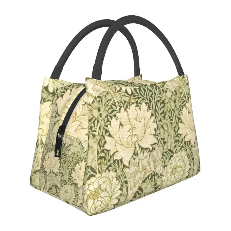 Vintage Chrysanthemum By William Morris Insulated Lunch Bag Portable Bohochic Floral Cooler Thermal Bento Box Work Picnic
Vintage Chrysanthemum By William Morris Insulated Lunch Bag Portable Bohochic Floral Cooler Thermal Bento Box Work Picnic