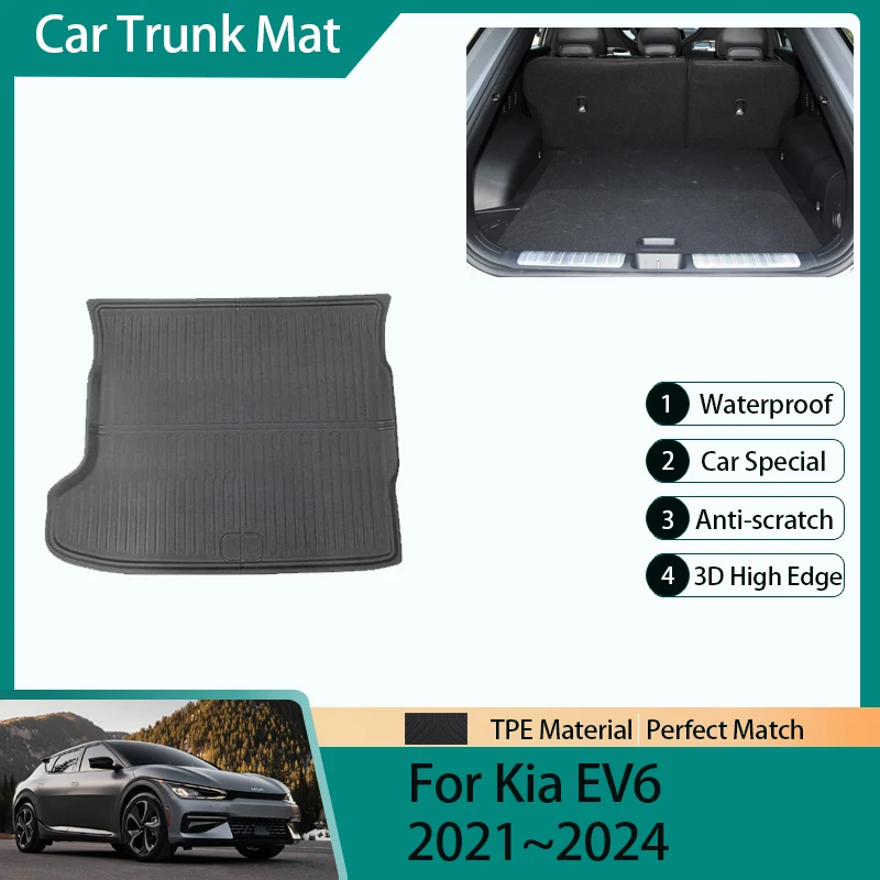 Car Trunk Storage Mats For Kia EV6 GT-Line CV 2021 2022 2023 2024 TPE Dirt-resistant Rear Trunk Pad Covers Rugs Auto Accessories
Car Trunk Storage Mats For Kia EV6 GT-Line CV 2021 2022 2023 2024 TPE Dirt-resistant Rear Trunk Pad Covers Rugs Auto Accessories