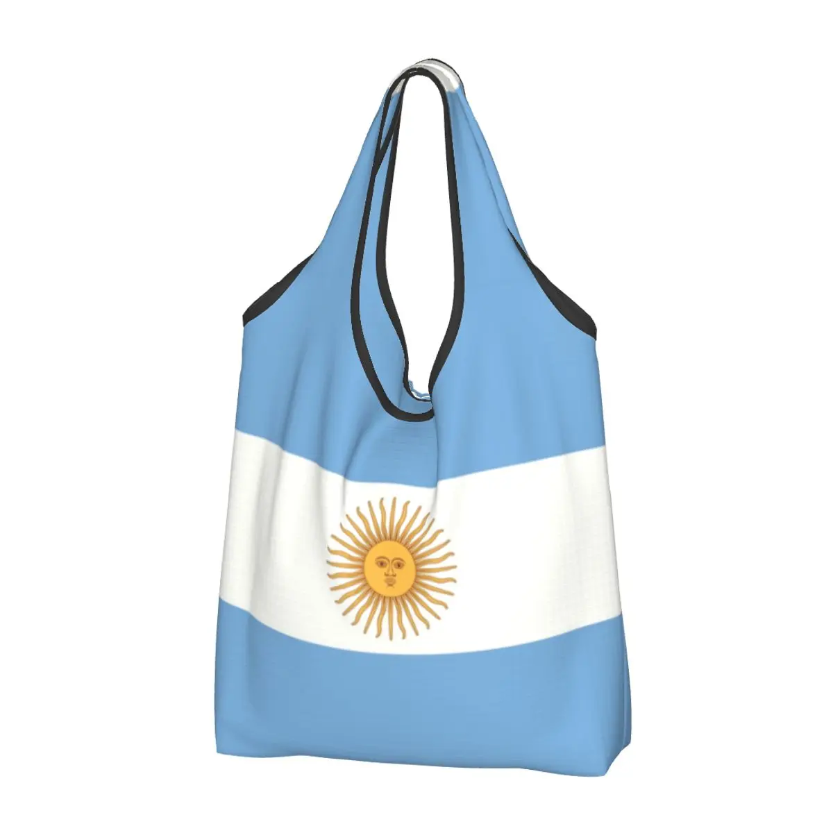 Custom Flag Of Argentina Shopping Bags Women Portable Big Capacity Grocery Shopper Tote Bags
Custom Flag Of Argentina Shopping Bags Women Portable Big Capacity Grocery Shopper Tote Bags