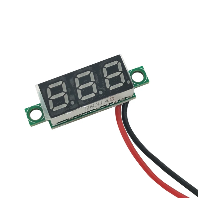 10PCS DC4.5-30V 0-30V Mini 0.36 Inch LED Digital Voltmeter Electronic Accessories Digital Voltmeter Variable Precision Display
10PCS DC4.5-30V 0-30V Mini 0.36 Inch LED Digital Voltmeter Electronic Accessories Digital Voltmeter Variable Precision Display