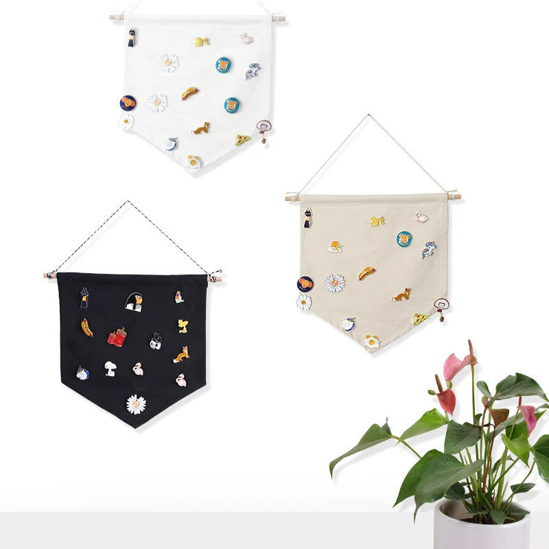 Badge Display Wall Hanging Canvas Banner Brooch Jewelry Hanging Storage Rack High Quality School Children's Hanging Accessories
Badge Display Wall Hanging Canvas Banner Brooch Jewelry Hanging Storage Rack High Quality School Children's Hanging Accessories