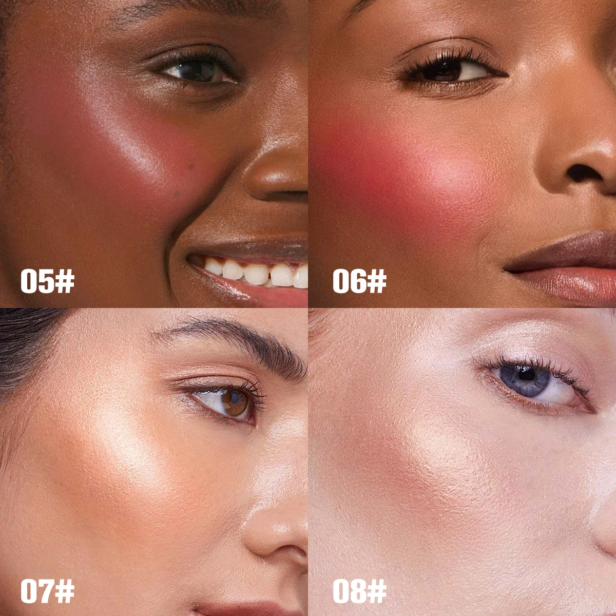 PHOFAY Contour Sticks, Highlighter Stick, Blush Stick, 3-Piece Cream Contour Set Including Contour Brush, Creates Facial Contour 23 S11b340f69d704c8d89d75ed428620b0e0