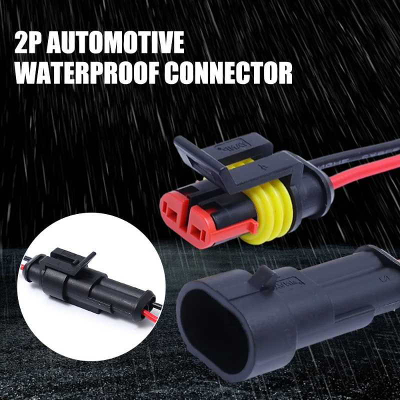 10Pcs Car Waterproof Connector Plug with Wire Universal Auto Motorcycle Male Female Electrical Connector Tools Accessories
10Pcs Car Waterproof Connector Plug with Wire Universal Auto Motorcycle Male Female Electrical Connector Tools Accessories