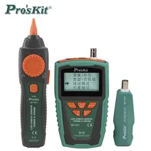 Pro'sKit MT-7071 Cable Tester Break Hunt Check Line Device LCD Network Cable Length Tester Detector Tracker Wire Fault Locator
Pro'sKit MT-7071 Cable Tester Break Hunt Check Line Device LCD Network Cable Length Tester Detector Tracker Wire Fault Locator