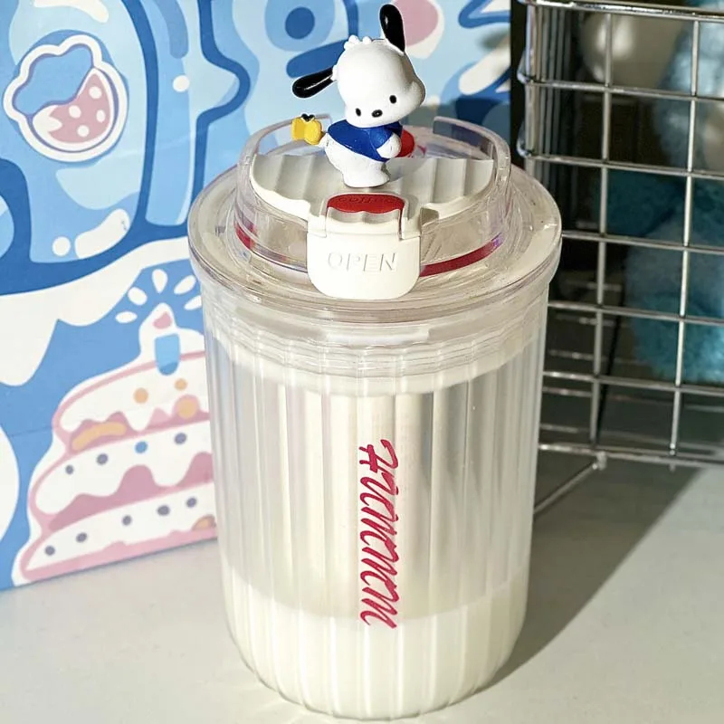 480Ml Kawaii Sanrioes Pochacco Water Bottle Cartoon Creative Protable with Filter Screen Drink Cup Student Cute Kettle Girl Gift
480Ml Kawaii Sanrioes Pochacco Water Bottle Cartoon Creative Protable with Filter Screen Drink Cup Student Cute Kettle Girl Gift