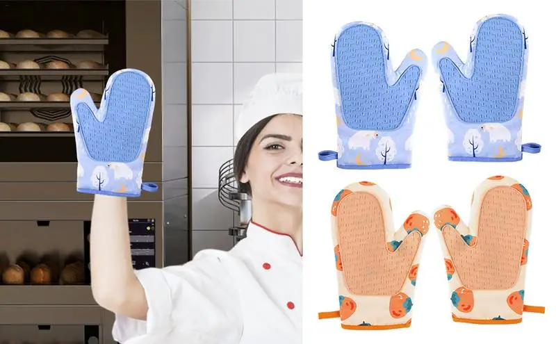 2pcs Oven Mitts Silicone Heat Resistant Pinch Mitts Anti Scalding Non Slip Gloves Clips Pot Holder Cooking Baking Oven Mitts
2pcs Oven Mitts Silicone Heat Resistant Pinch Mitts Anti Scalding Non Slip Gloves Clips Pot Holder Cooking Baking Oven Mitts