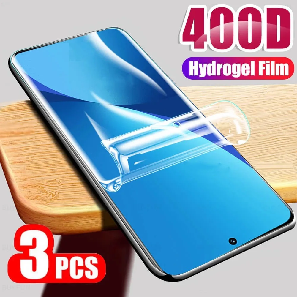 

3PCS Hydrogel Film For Tecno Camon 20 Pro 17P 19 17 Pro Neo Screen Protector On Tecno Camon 18 18P 18i 18T Protective Film