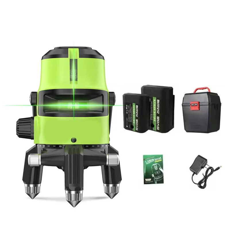 Green Laser Level Professional Portable 2 /3 /5 Line Horizontal And Vertical Laser Level
Green Laser Level Professional Portable 2 /3 /5 Line Horizontal And Vertical Laser Level
