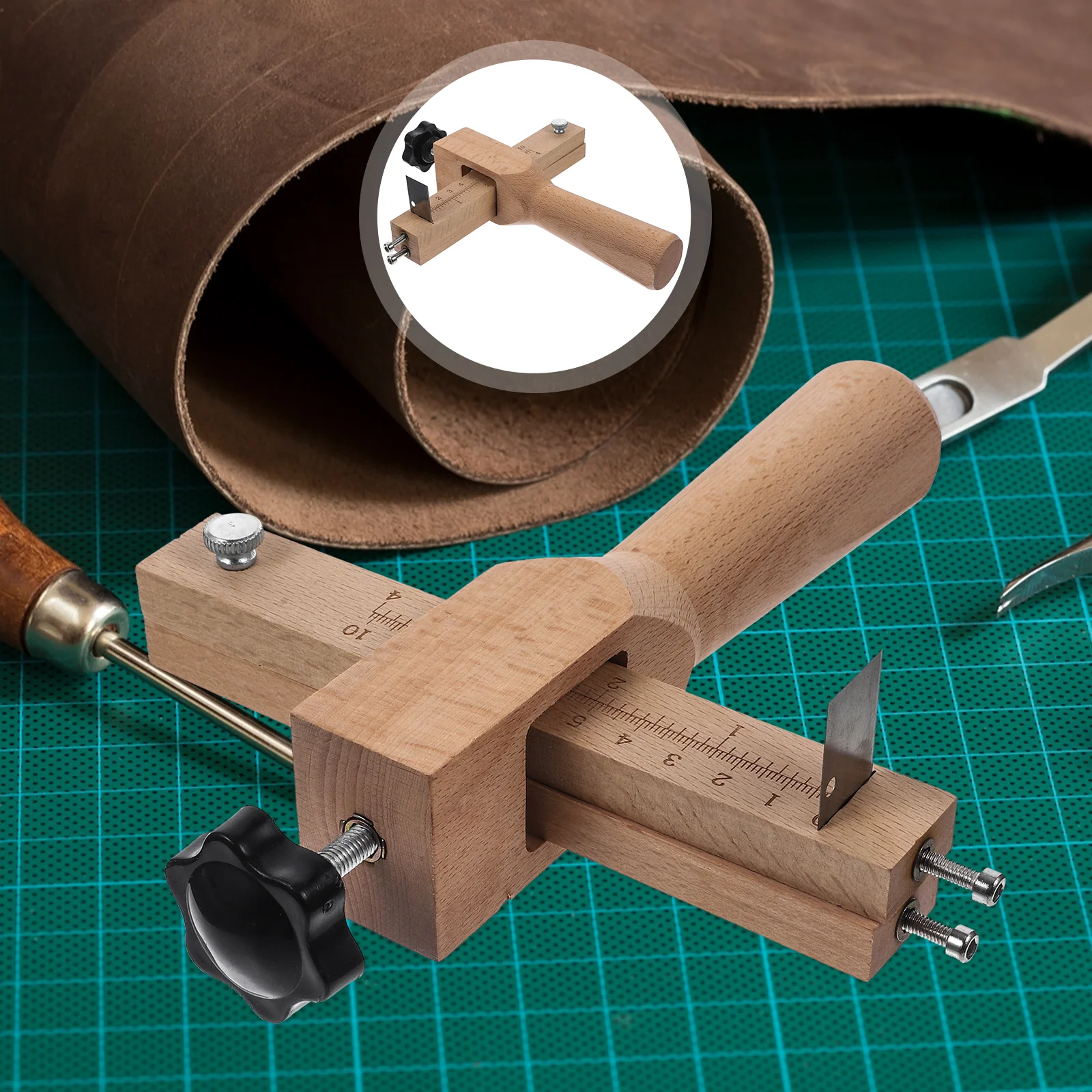 Belt Supply Making Tools and Supplies Cutting Device Adjustable Wood Wooden Strap Handcraft
Belt Supply Making Tools and Supplies Cutting Device Adjustable Wood Wooden Strap Handcraft