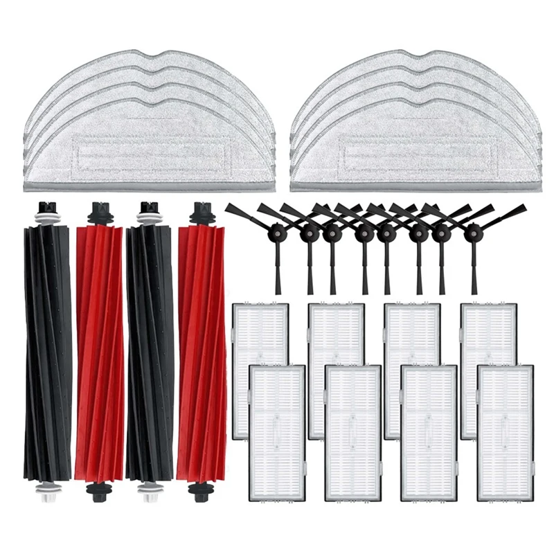 For Roborock S8/S8 Plus Replacement Spare Parts Roller Main Side Brush Hepa Filter Mop Pad Cloth Rag Replacement Accessories
For Roborock S8/S8 Plus Replacement Spare Parts Roller Main Side Brush Hepa Filter Mop Pad Cloth Rag Replacement Accessories