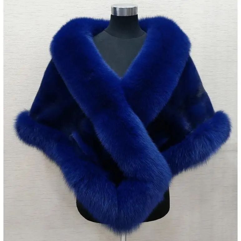 Imitation Fur Inverness Women's 2022 Winter Women's Clothing Big Fur Collar Dress and Cheongsam Wedding Cloak
Imitation Fur Inverness Women's 2022 Winter Women's Clothing Big Fur Collar Dress and Cheongsam Wedding Cloak