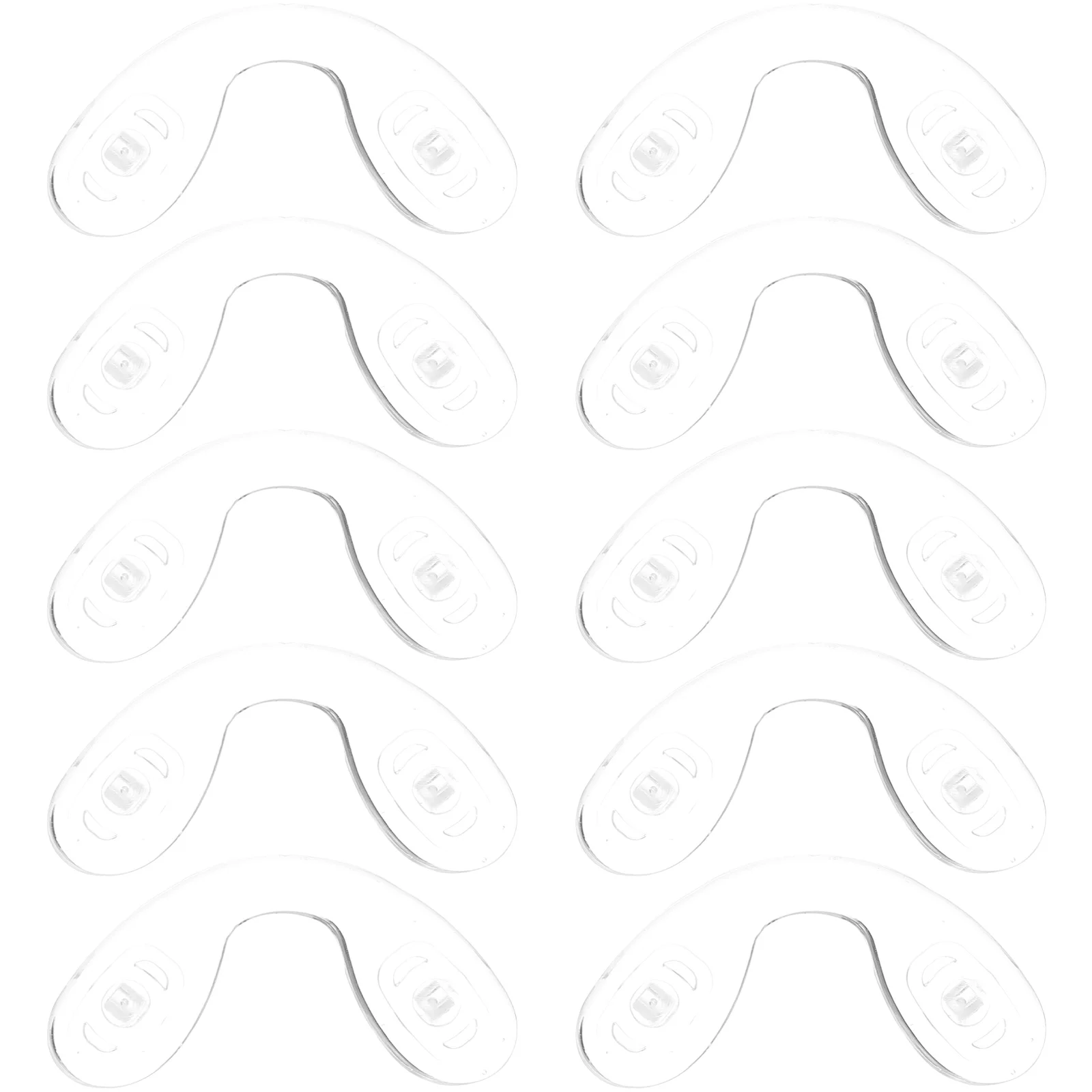 10 Pcs Glasses Silicone Nose Pads Eyeglasses Replacement for So Soft Slip Silica Gel Small Grips Anti
10 Pcs Glasses Silicone Nose Pads Eyeglasses Replacement for So Soft Slip Silica Gel Small Grips Anti