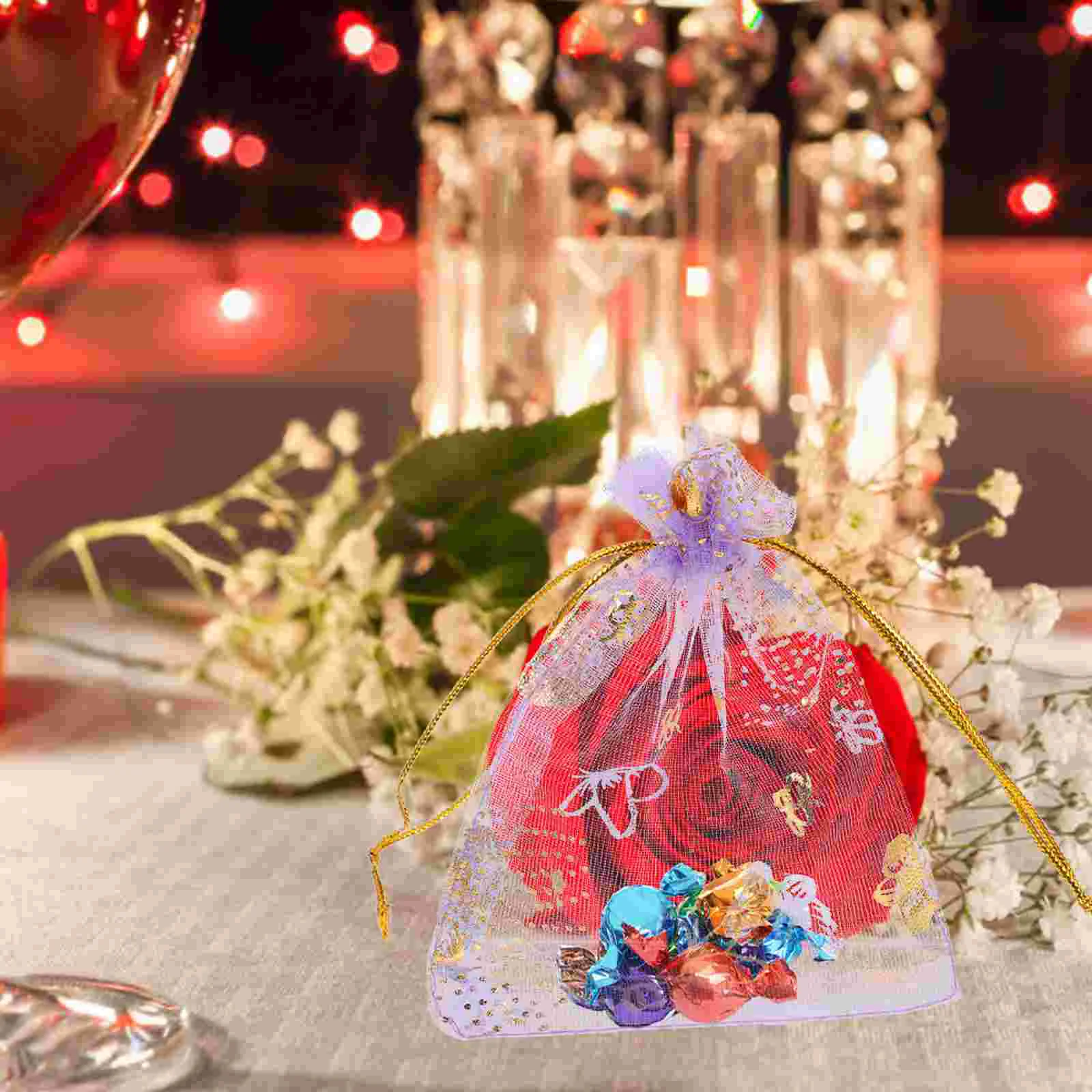 100pcs Jewelry Bags Drawstring Gift Bags Small Gift Pouches Sundries Bags for Wedding Favors
100pcs Jewelry Bags Drawstring Gift Bags Small Gift Pouches Sundries Bags for Wedding Favors