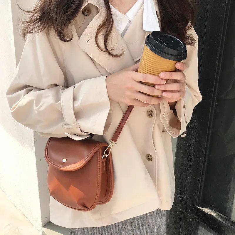 

New Women Shoulder Bags Korean Style Girls Mini Messenger Bags Pu Leather Crossbody Bag Bolsa Feminina Sac A Main Femme